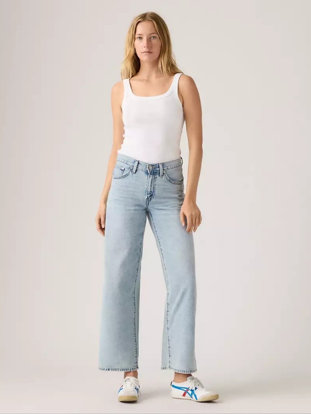 Levis Middy Wide Leg Ankle, Size 26